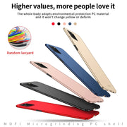 For Samsung Galaxy A02s EU / A03s / M02s / F02s MOFI Frosted PC Ultra-thin Hard Case(Red)