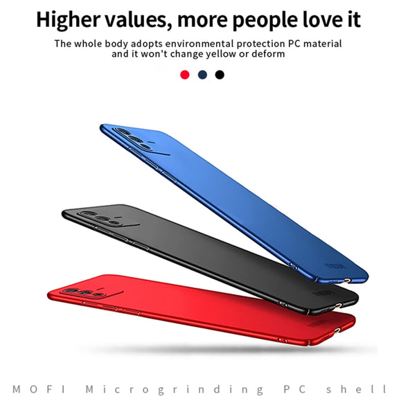 For vivo V23 5G / S12 MOFI Frosted PC Ultra-thin Hard Case(Red)