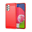 For Samsung Galaxy A23 / M23 / F23 MOFI Gentleness Series Brushed Texture Carbon Fiber Soft TPU Case(Red) - Galaxy Phone Cases by MOFI | Online Shopping South Africa | PMC TechLife | Buy Now Pay Later Mobicred