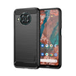 For Nokia X100 MOFI Gentleness Series Brushed Texture Carbon Fiber TPU Phone Case(Black) - Nokia Cases by MOFI | Online Shopping South Africa | PMC TechLife