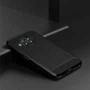 For Nokia X100 MOFI Gentleness Series Brushed Texture Carbon Fiber TPU Phone Case(Black)