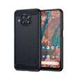 For Nokia X100 MOFI Gentleness Series Brushed Texture Carbon Fiber TPU Phone Case(Blue) - Nokia Cases by MOFI | Online Shopping South Africa | PMC TechLife | Buy Now Pay Later Mobicred