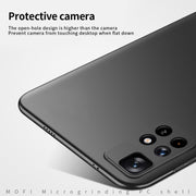 For Redmi Note 11 5G / Note11S 5G / Poco M4 Pro 5G MOFI Frosted PC Ultra-thin Hard  Phone Case(Red)