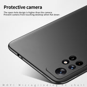 For Xiaomi Redmi Note 11 Pro 5G / Note 11 Pro+ 5G MOFI Frosted PC Ultra-thin Hard  Phone Case(Black)