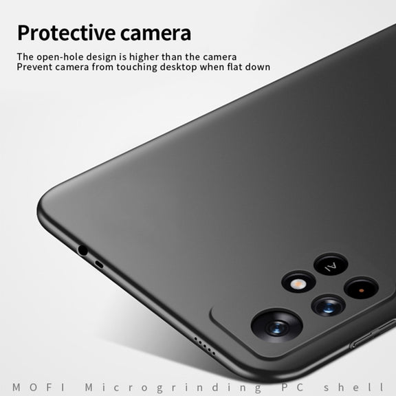 For Xiaomi Redmi Note 11 Pro 5G / Note 11 Pro+ 5G MOFI Frosted PC Ultra-thin Hard  Phone Case(Blue)