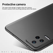 For Xiaomi Redmi K50 / K50 Pro MOFI Frosted PC Ultra-thin Hard  Phone Case(Blue)