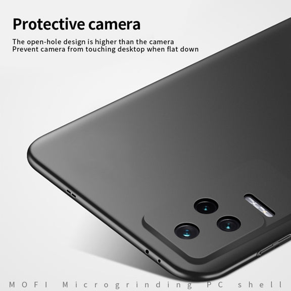 For Xiaomi Redmi K50 / K50 Pro MOFI Frosted PC Ultra-thin Hard  Phone Case(Red)