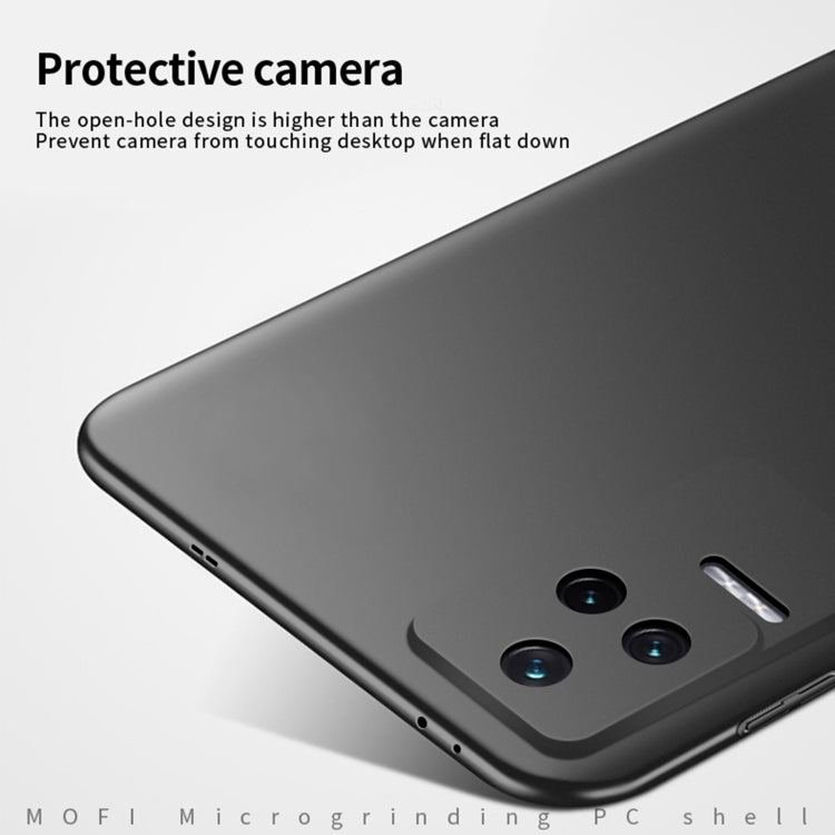 For Xiaomi Redmi K50 / K50 Pro MOFI Frosted PC Ultra-thin Hard  Phone Case(Red)
