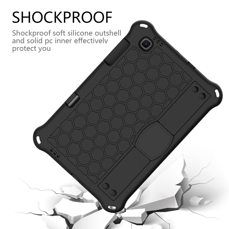 For Lenovo X306 / X606 / K10 Honeycomb EVA + PC Shockproof Tablet Case with Strap(Black+Black)