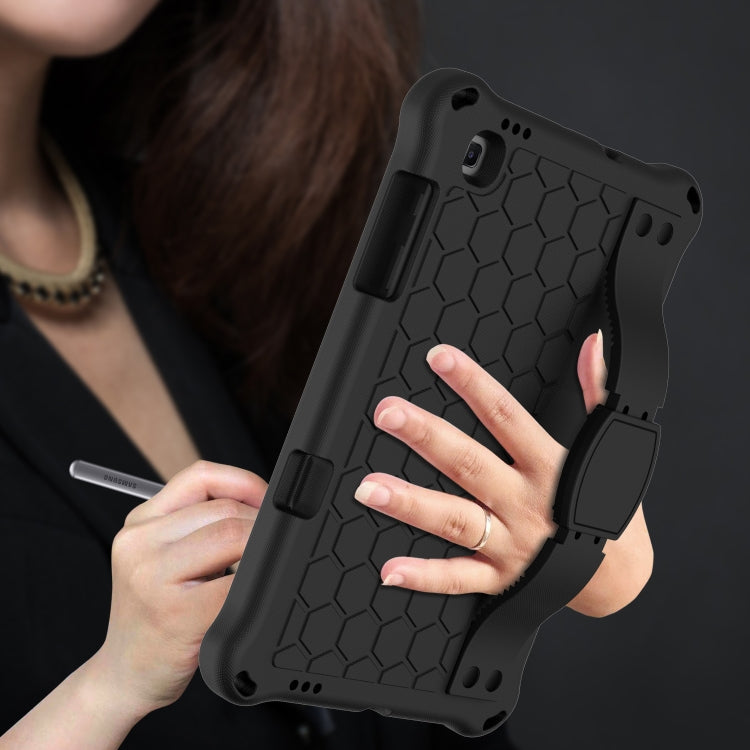 For Lenovo X306 / X606 / K10 Honeycomb EVA + PC Shockproof Tablet Case with Strap(Black+Black)