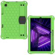 For Lenovo X306 / X606 / K10 Honeycomb EVA + PC Shockproof Tablet Case with Strap(Green+Black) - Lenovo by PMC TechLife | Online Shopping South Africa | PMC TechLife | Buy Now Pay Later Mobicred