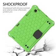 For Lenovo X306 / X606 / K10 Honeycomb EVA + PC Shockproof Tablet Case with Strap(Green+Black)