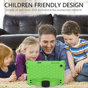 For Lenovo X306 / X606 / K10 Honeycomb EVA + PC Shockproof Tablet Case with Strap(Green+Black)