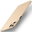 For OPPO Find X5 MOFI Frosted PC Ultra-thin Hard Case(Gold) - OPPO Cases by MOFI | Online Shopping South Africa | PMC TechLife | Buy Now Pay Later Mobicred