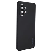 For Samsung Galaxy A73 5G ENKAY Liquid Silicone Soft Shockproof Phone Case(Black)