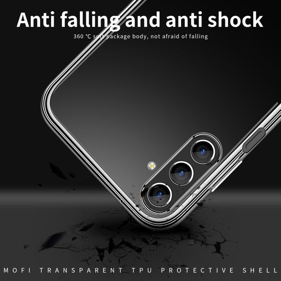 For Samsung Galaxy A13 5G MOFI Ming Series Ultra-thin TPU Phone Case(Transparent)