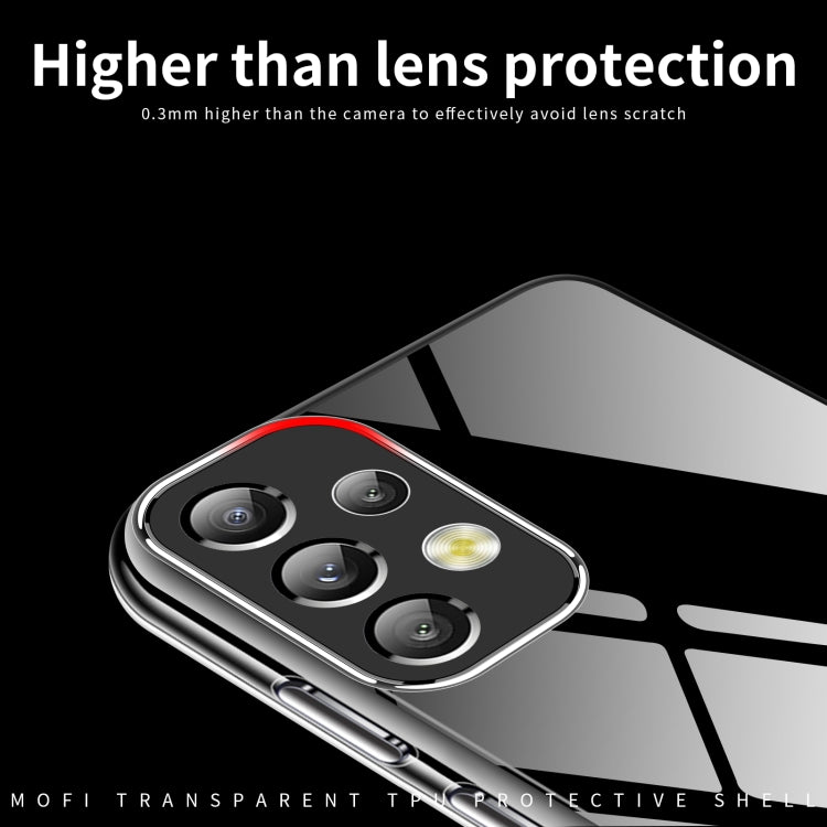 For Samsung Galaxy A53 5G MOFI Ming Series Ultra-thin TPU Phone Case(Transparent)