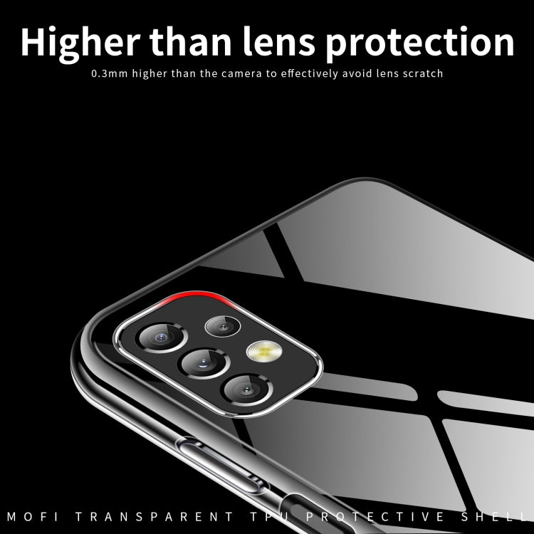 For Samsung Galaxy A13 4G MOFI Ming Series Ultra-thin TPU Phone Case(Transparent)