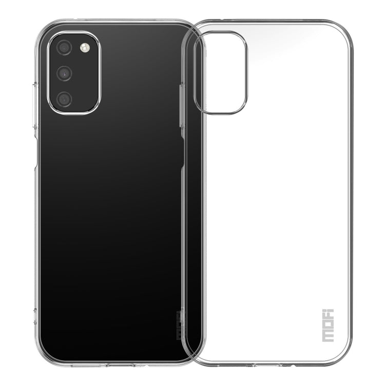 For Samsung Galaxy A03s EU 164.2mm MOFI Ming Series Ultra-thin TPU Phone Case(Transparent)
