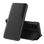 For Samsung Galaxy A23 4G Attraction Flip Holder Leather Phone Case(Black)