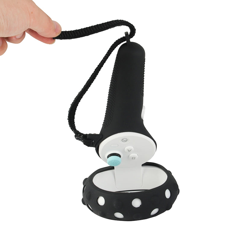 JD-404562 Pico Neo3 VR Handle Anti-slip And Anti-Fall Silicone Protective Cover(White)