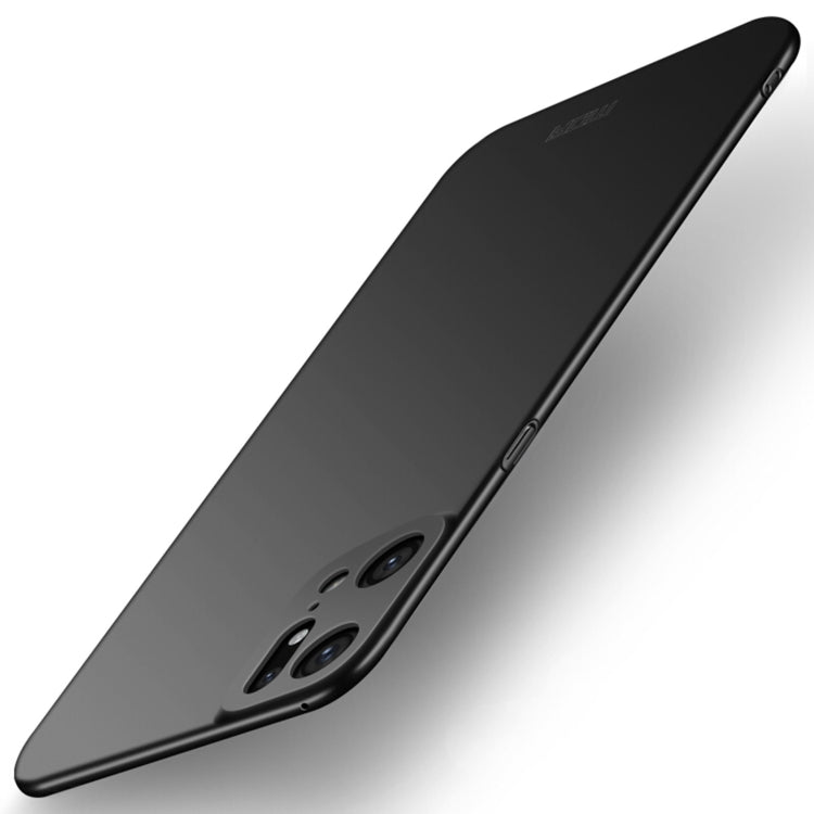 For OPPO Find X5 Pro MOFI Frosted PC Ultra-thin Hard Case(Black)