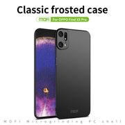 For OPPO Find X5 Pro MOFI Frosted PC Ultra-thin Hard Case(Red)