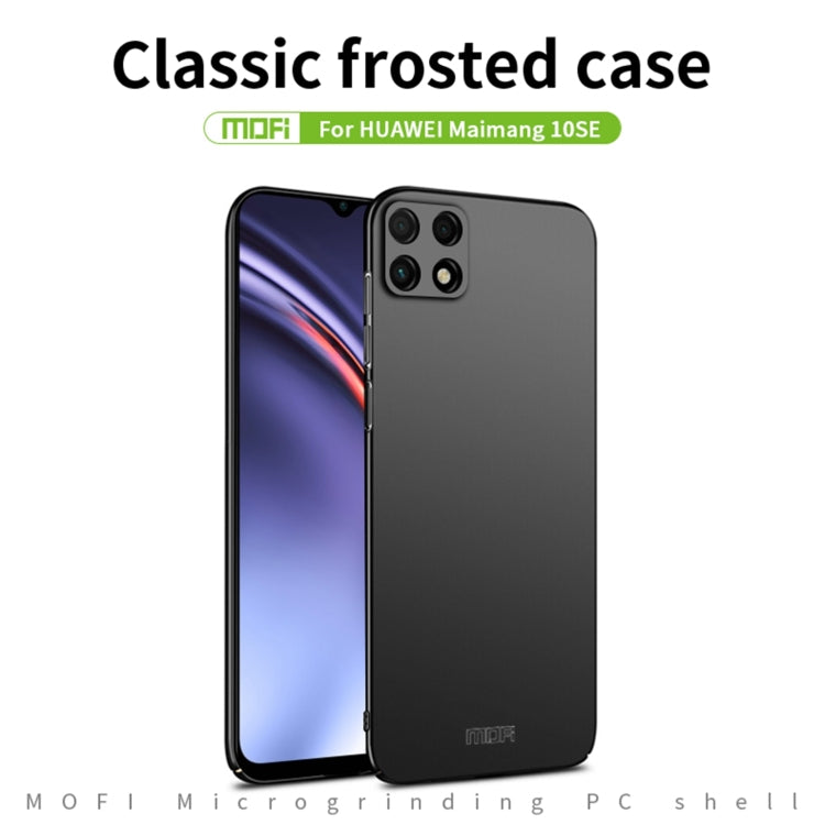 For Huawei Maimang10 SE MOFI Frosted PC Ultra-thin Hard Case(Rose Gold)