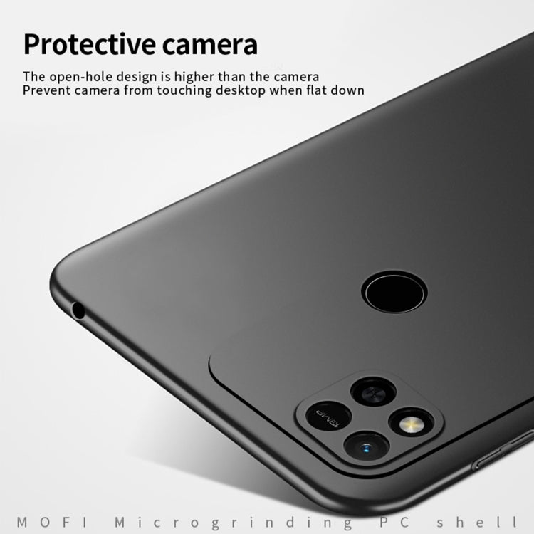 For Xiaomi Redmi 10A MOFI Frosted PC Ultra-thin Hard Case(Blue)