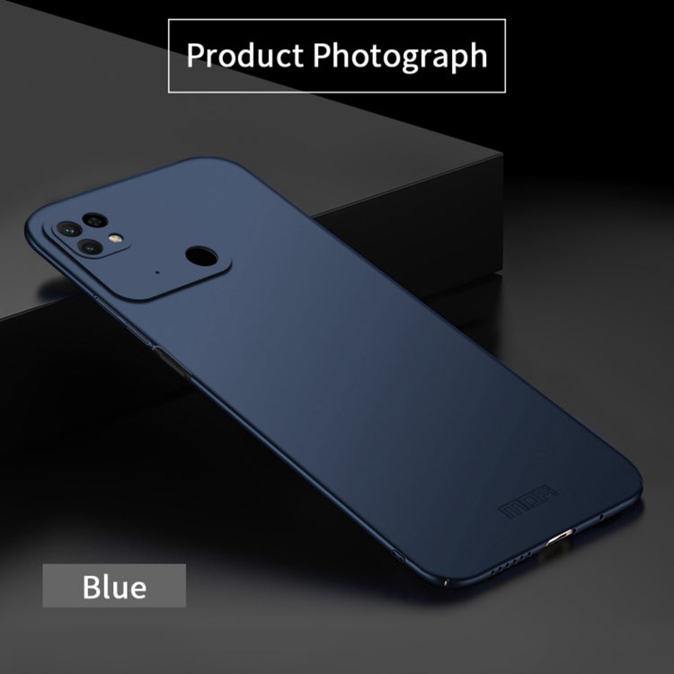 For Xiaomi Redmi 10C / Redmi 10 Power MOFI Frosted PC Ultra-thin Hard Case(Blue)