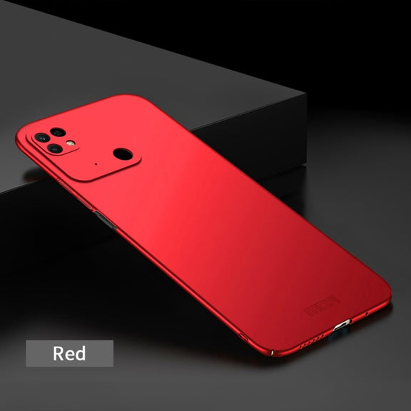 For Xiaomi Redmi 10C / Redmi 10 Power MOFI Frosted PC Ultra-thin Hard Case(Red)