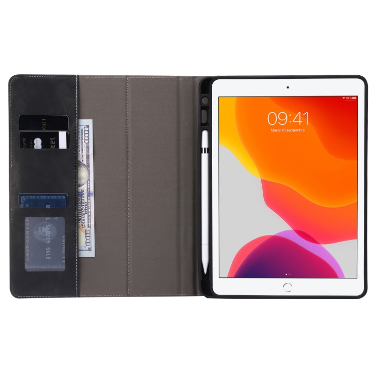 Calf Texture Horizontal Flip Leather Tablet Case For iPad Air / Air 2 / Pro 9.7 (Black)
