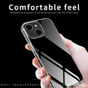 For iPhone 14 MOFI Ming Series Ultra-thin TPU Phone Case (Transparent)