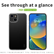 For iPhone 14 Pro MOFI Ming Series Ultra-thin TPU Phone Case(Transparent)