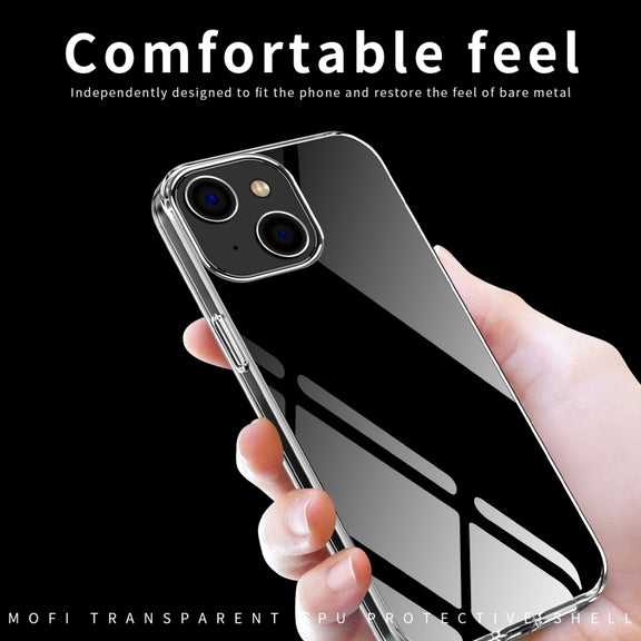 For iPhone 14 Pro MOFI Ming Series Ultra-thin TPU Phone Case(Transparent)