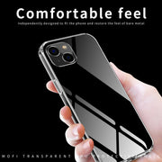 For iPhone 13 MOFI Ming Series Ultra-thin TPU Phone Case(Transparent)