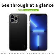 For iPhone 13 Pro MOFI Ming Series Ultra-thin TPU Phone Case (Transparent)