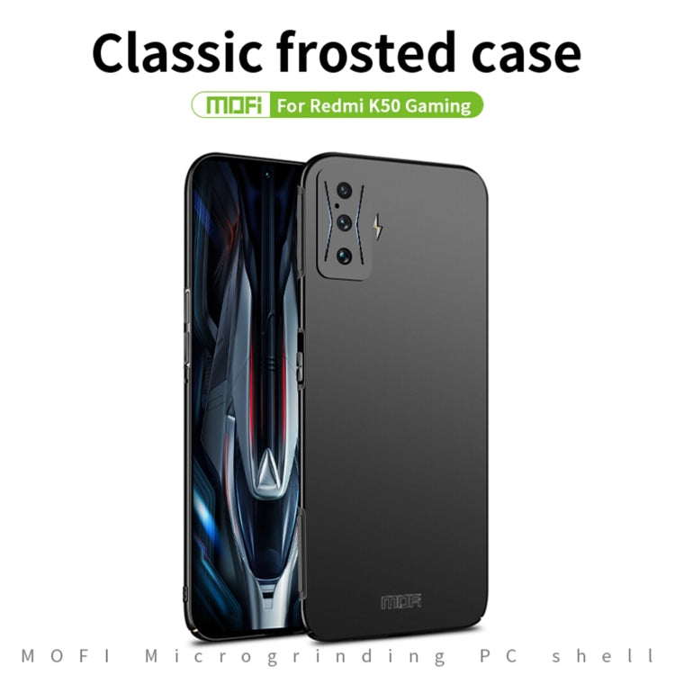 For Xiaomi Redmi K50 Gaming MOFI Frosted PC Ultra-thin Hard Case(Red)