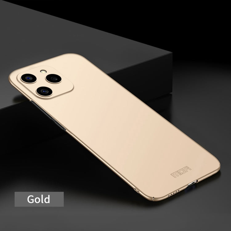 For Honor 60 SE MOFI Frosted PC Ultra-thin Hard Case(Gold)