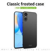 For Huawei Nova9 SE MOFI Frosted PC Ultra-thin Hard Case(Black)