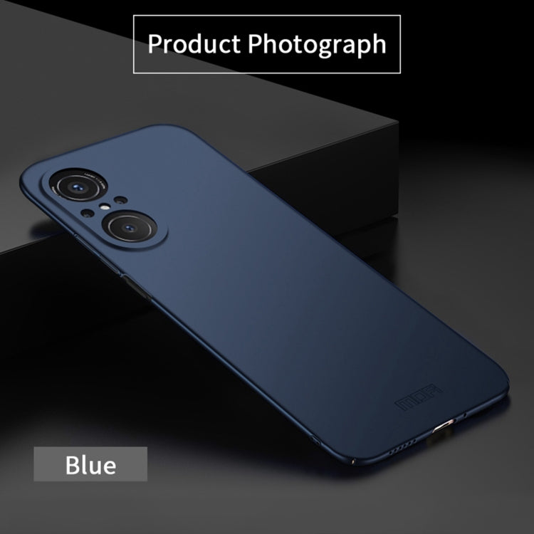 For Huawei Nova9 SE MOFI Frosted PC Ultra-thin Hard Case(Blue)