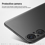 For Huawei Nova9 SE MOFI Frosted PC Ultra-thin Hard Case(Blue)