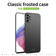 For Samsung Galaxy A53 5G MOFI Fandun Series Frosted PC Ultra-thin All-inclusive Phone Case(Blue)