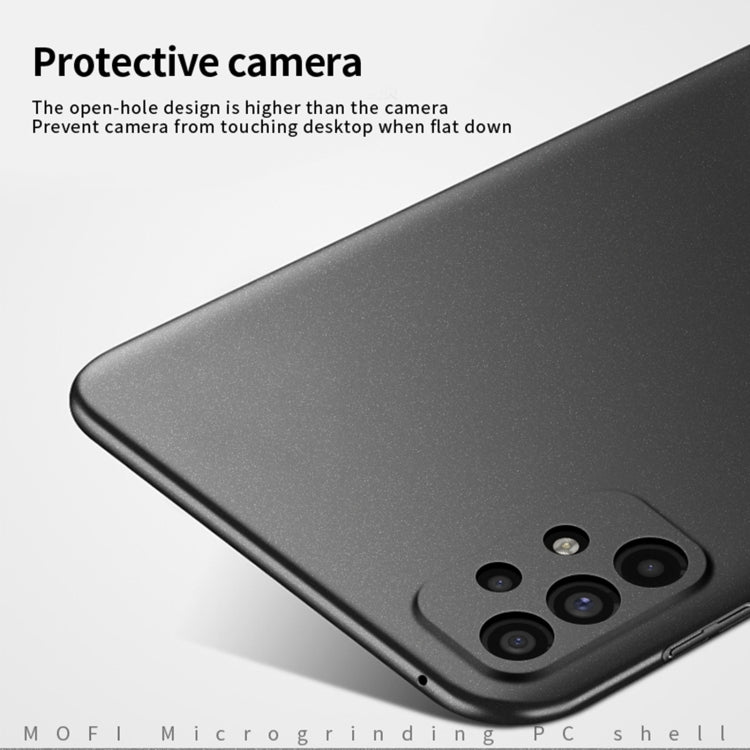 For Samsung Galaxy A53 5G MOFI Fandun Series Frosted PC Ultra-thin All-inclusive Phone Case(Gray)