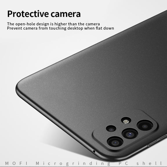 For Samsung Galaxy A73 5G MOFI Fandun Series Frosted PC Ultra-thin All-inclusive Phone Case(Red)