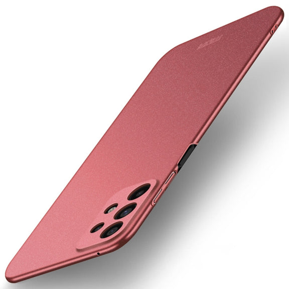 For Samsung Galaxy A73 5G MOFI Fandun Series Frosted PC Ultra-thin All-inclusive Phone Case(Red)