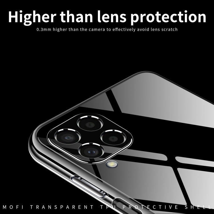 For Samsung Galaxy M33 5G MOFI Ming Series Ultra-thin TPU Phone Case(Transparent)