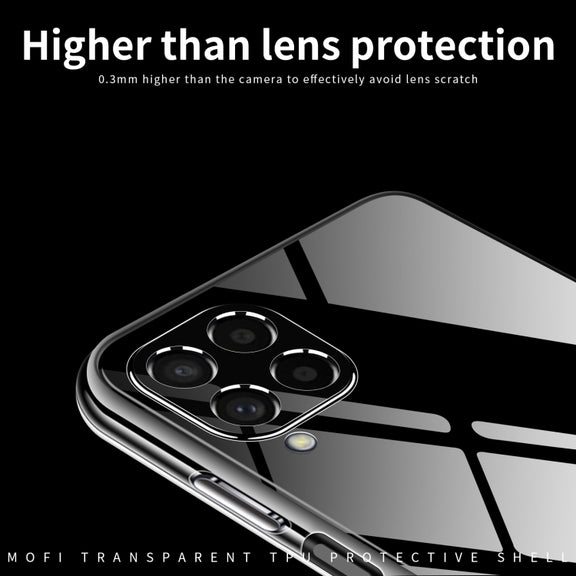 For Samsung Galaxy M33 5G MOFI Ming Series Ultra-thin TPU Phone Case(Transparent)
