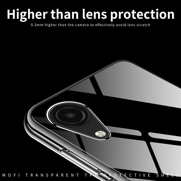 For Samsung Galaxy A03 Core MOFI Ming Series Ultra-thin TPU Phone Case(Transparent)