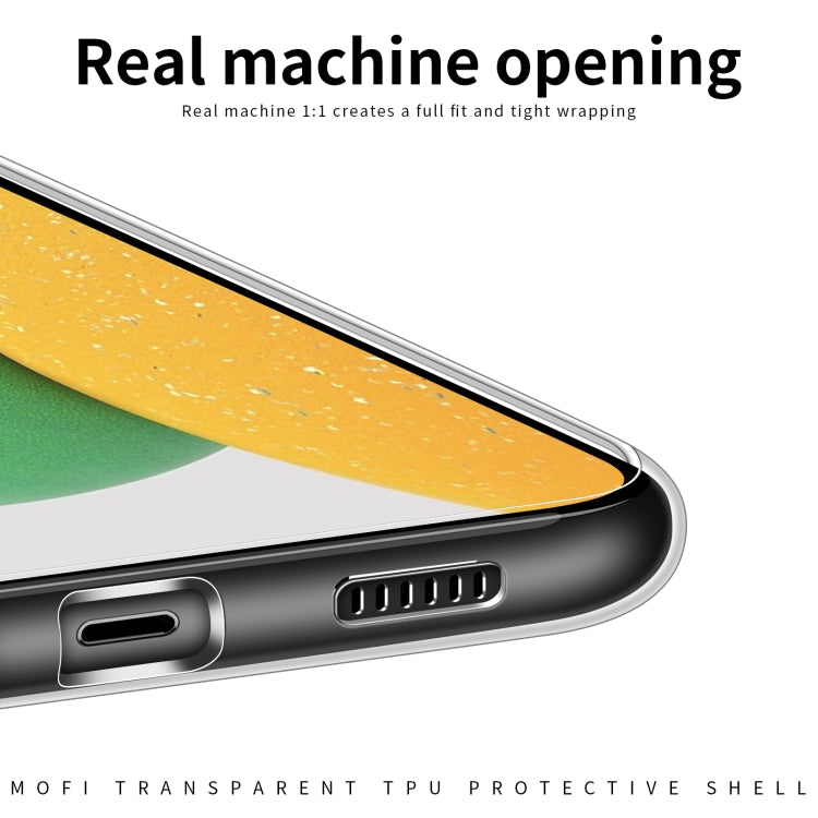 For Samsung Galaxy A03 Core MOFI Ming Series Ultra-thin TPU Phone Case(Transparent)